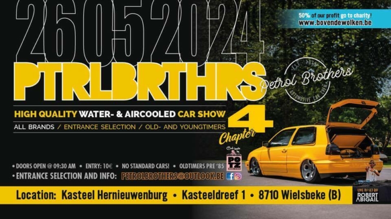 Petrolbrothers Chapter 4 Car Show Banner