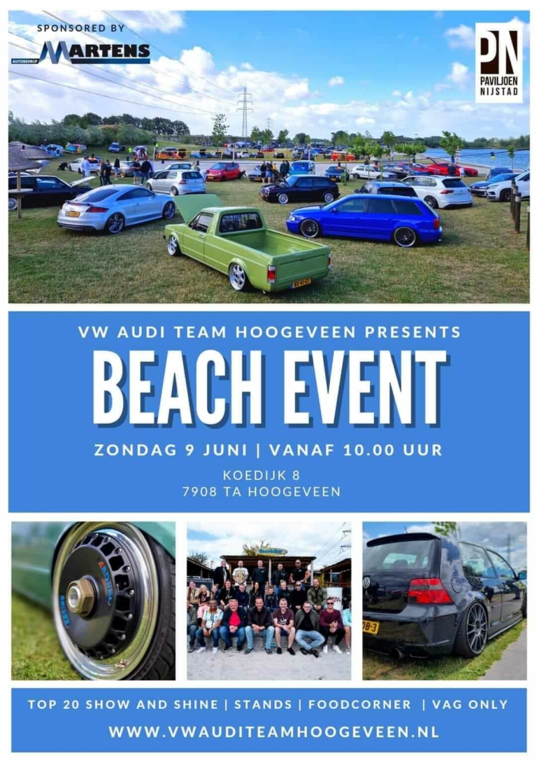 VW Audi Team Hoogeveen Beach Event 2024