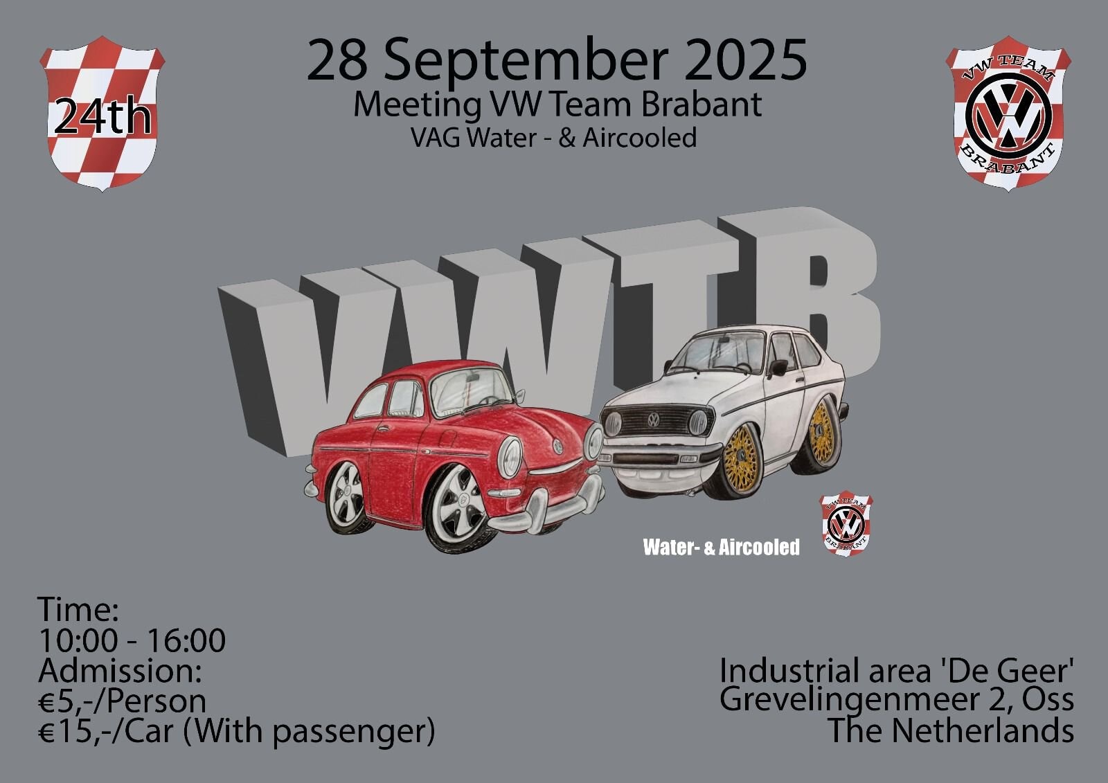 vw team Brabant water en air show 2025